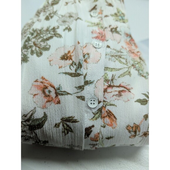 Frye Dress Womens XXL Floral Midi Button Front Prairie Boho Cottage Western Plus - Picture 14 of 14